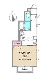 スマイルトキ【1階】の間取り