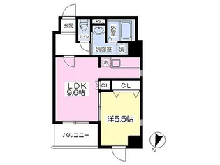 J-PLACE東町【5階】の間取り