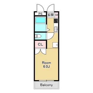 ポールメゾンI【3階】の間取り