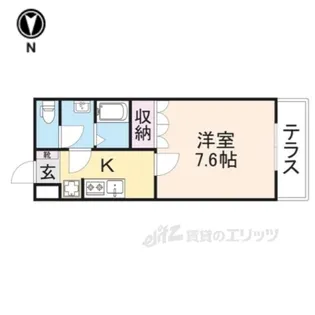 コンフォールM【1階】の間取り