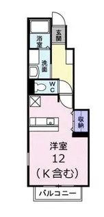 サンカル ジ【1階】の間取り