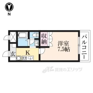 アビエス3【2階】の間取り