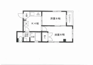 第2青木ビル【4階】の間取り