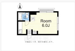 エステェビル【2階】の間取り