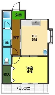 安芸ガーデン【3階】の間取り