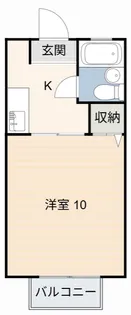 東山ハイツ【1階】の間取り