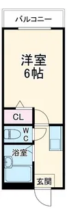 ウィステリアアライ【3階】の間取り