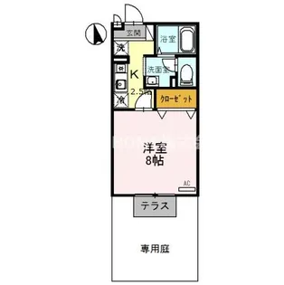 RIO AONO I号館【1階】の間取り