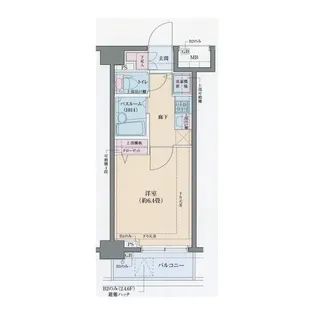 ロアール渋谷松濤【1階】の間取り