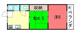 叡和ハイツ【2階】の間取り