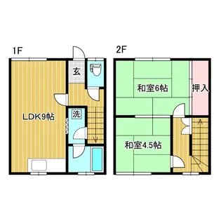 治水町アパートの間取り