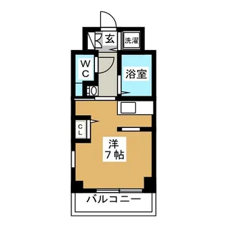 グランヴァン東池袋【3階】の間取り