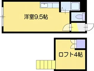 シャトル142【2階】の間取り