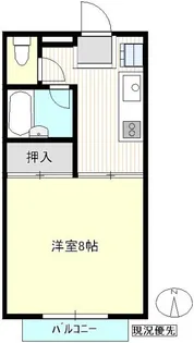コーポ松岡【2階】の間取り