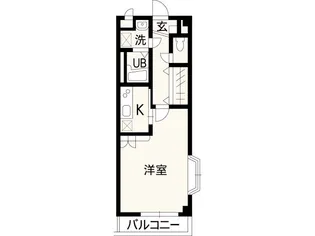 タサキヒルズC【2階】の間取り