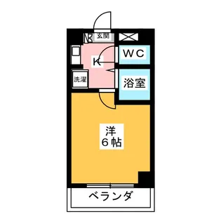 ナビオ池下【2階】の間取り