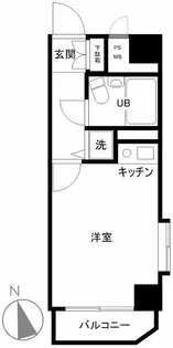 ライオンズマンション上野松が谷【6階】の間取り
