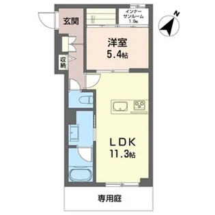 エトワールコート戸田公園【1階】の間取り