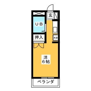 ハイエスト第2ビル【2階】の間取り