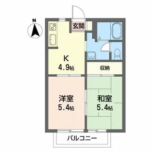 アネックスユウ【2階】の間取り