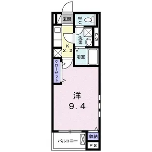 グレース湘南【1階】の間取り