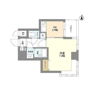 ガーラプレイス錦糸町【5階】の間取り