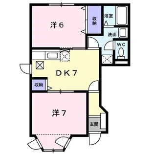 ジョイタカハシIV【1階】の間取り