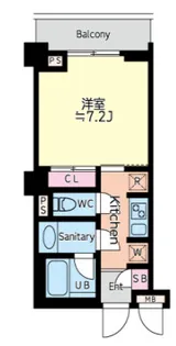 サンナッププラザ【2階】の間取り