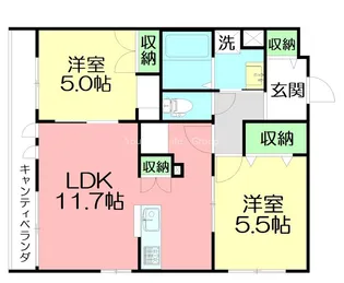 Mi familia【3階】の間取り