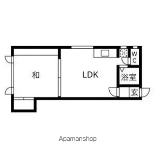 マンション小野【2階】の間取り