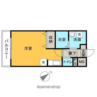 サンモール津田沼【3階】の間取り