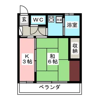 ユー15ビル【3階】の間取り