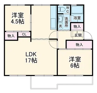 小金原団地【4階】の間取り