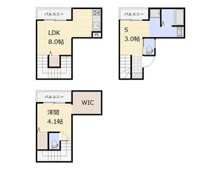 ground sK【1階】の間取り
