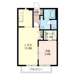 ■イナリヤマハイツ【2階】の間取り