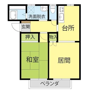 アイディル【2階】の間取り