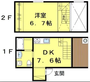 アートテラス中倉の間取り