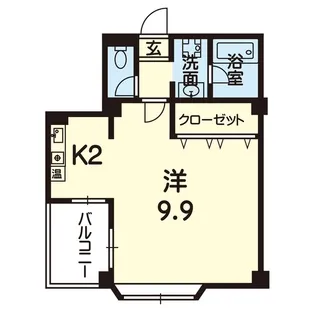 アレグリア小沢【2階】の間取り