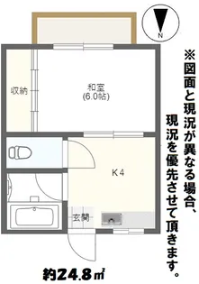 多田ハイツ【2階】の間取り