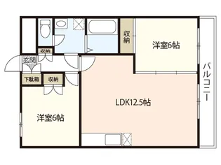 田川ビル【4階】の間取り