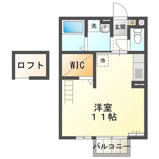 アーバンライフII【2階】の間取り