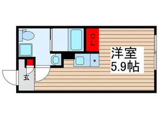 アンドレジデンス竹ノ塚【2階】の間取り
