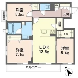 アリエッタ【2階】の間取り