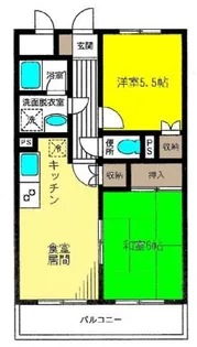 東林間ハウス【2階】の間取り