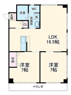 広貴商事ビル【3階】の間取り