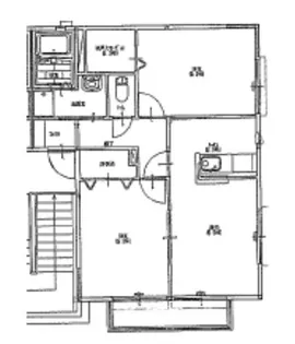 サンビレッジ神田A【1階】の間取り