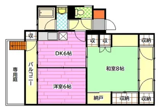 尼子ビル【1階】の間取り