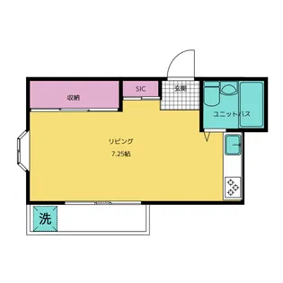 YSハイツ【2階】の間取り