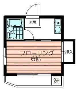 カンタドール下條【2階】の間取り