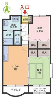 メゾン・ラフィーネ【1階】の間取り